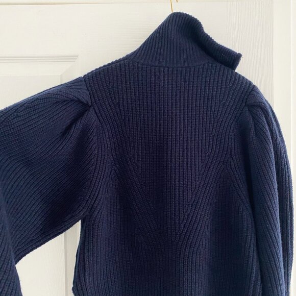 Isabel Marant "Abby" Zip-Front Cardigan in Navy, size 36 (like XS/S) - Picture 11 of 15